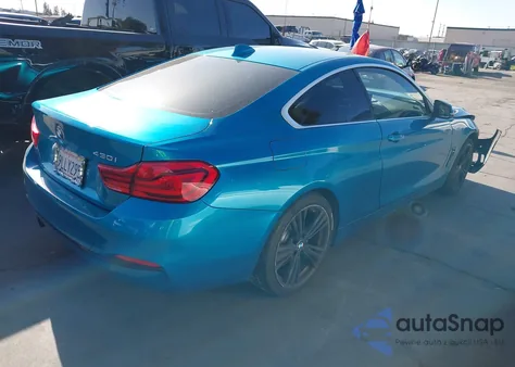 2018 BMW 430I из США, поврежденный, VIN WBA4W3C56JAE99472